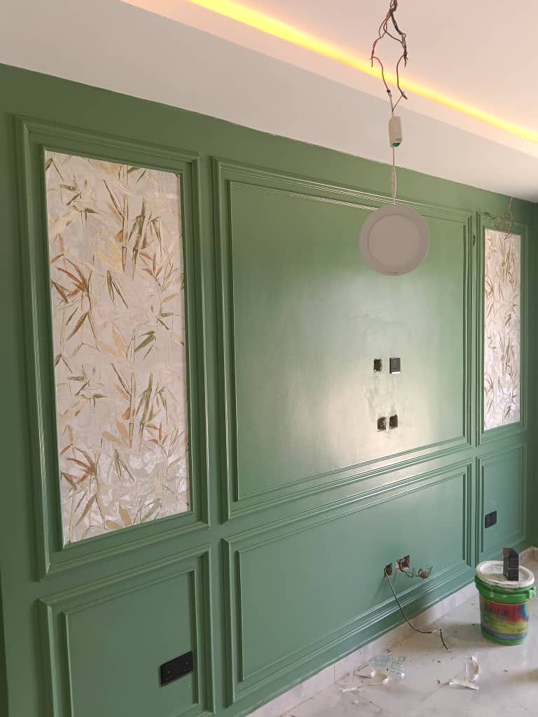 Interior décor project by Roses Oasis in Maitama, Abuja