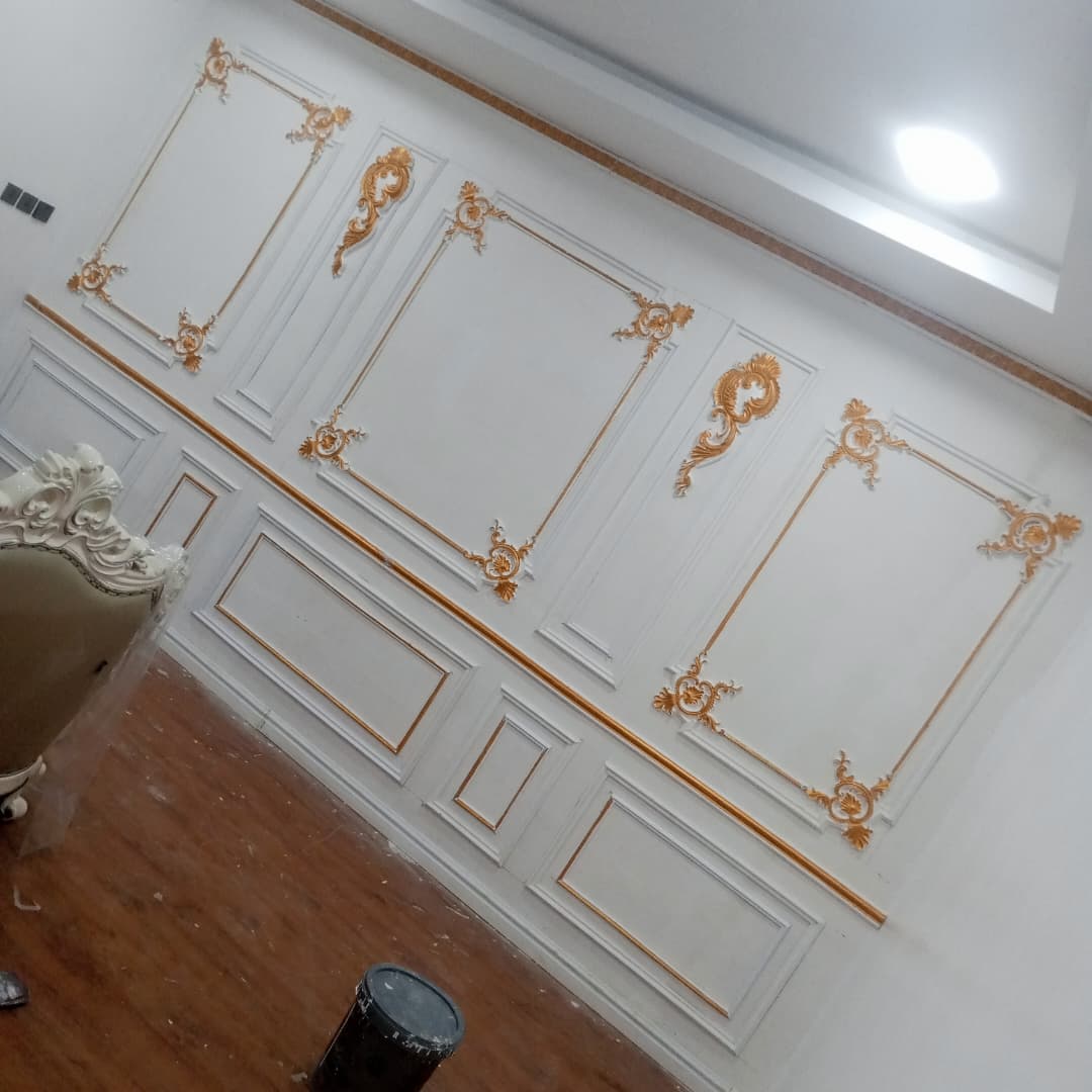 Interior décor project by Roses Oasis in Wuse 2, Abuja